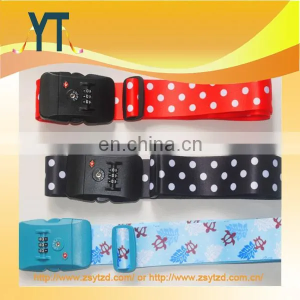 Heat transfer Combination lock By 100% Strictly Craft luggage strap