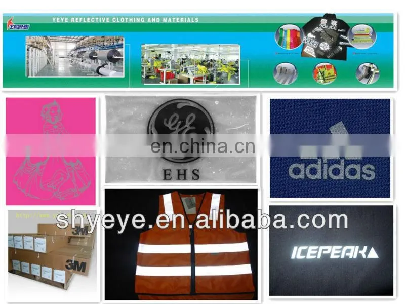 reflective ribbon for garments, safety ribbon