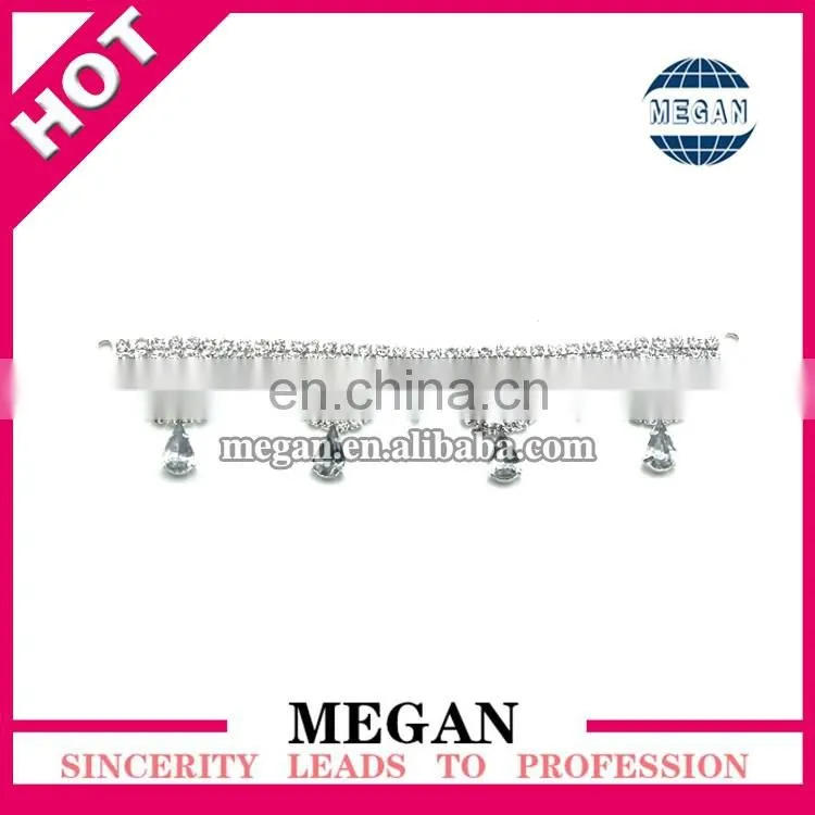 High quality rhinestone trims for lady bikini connectors