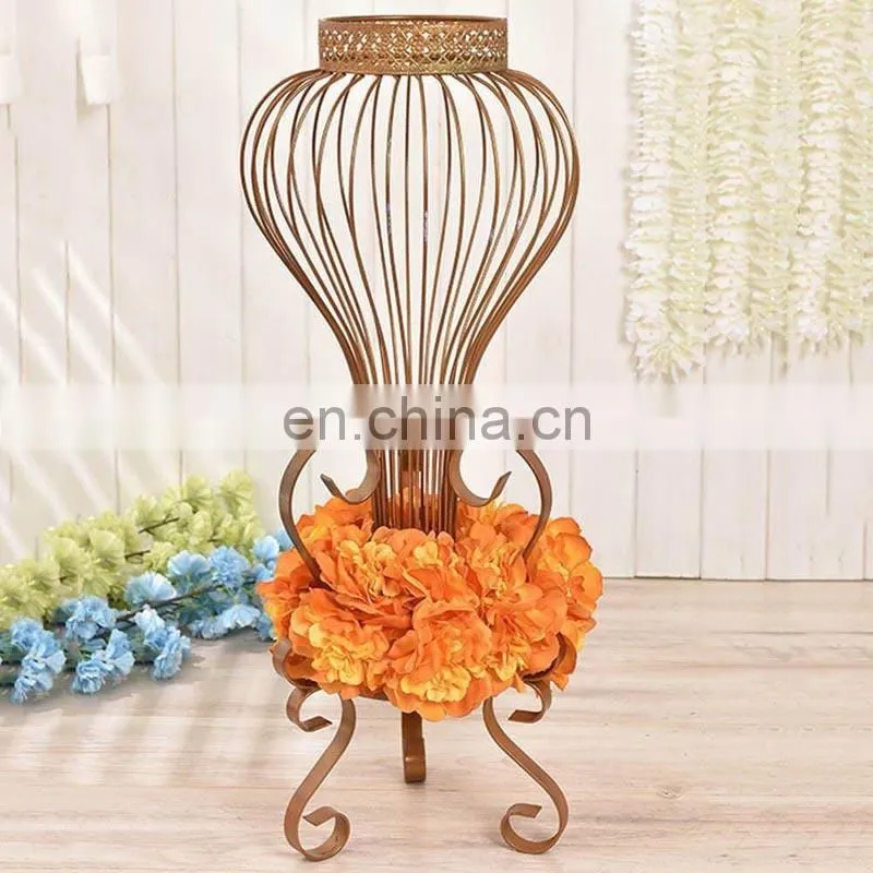 Metal Vase Stands Centerpiece For Flower Holder Party Home Wedding Decoration
