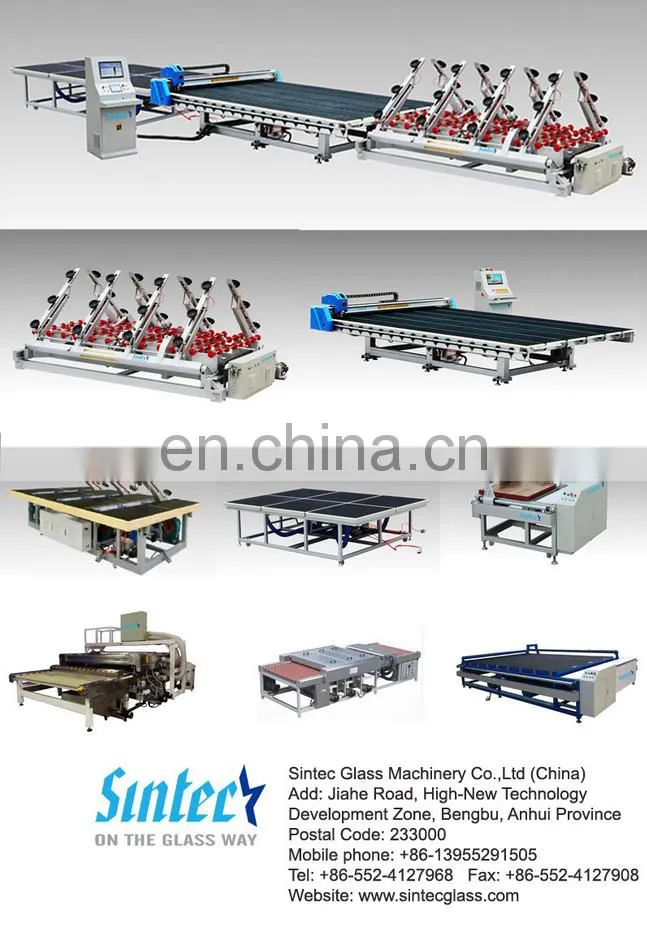 Easy operated glass washing machine high quality