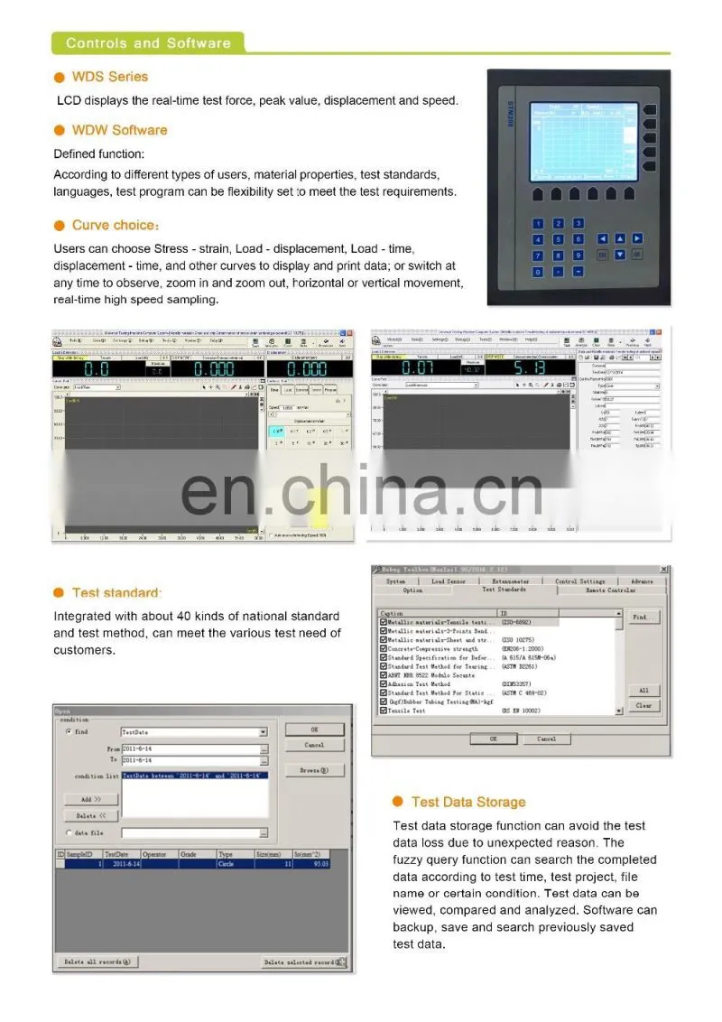 Horizontal Brake Pad Shear Testing Machine Metal and Non Metal Material CE ISO