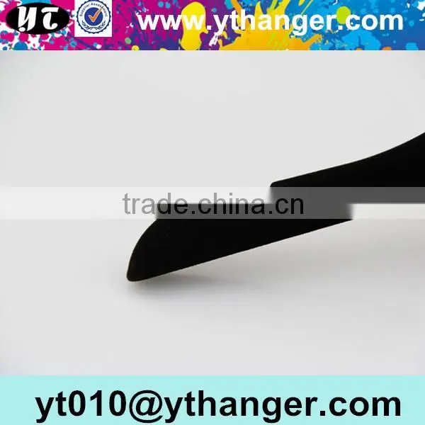YY0452 custom baby clothes hanger kids velvet hanger for baby shops