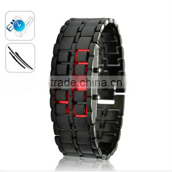 2013 faceless led watch led light up watches