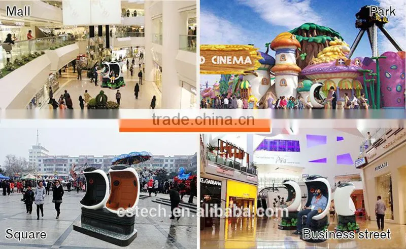 Factory Price 360 Rotating 9D VR Cinema Simulator