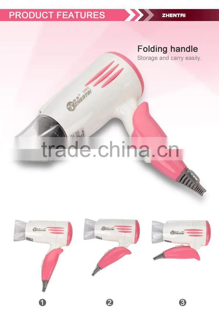 Foldable Hair Dryer Low Price Hair Dryer for Turkey Market