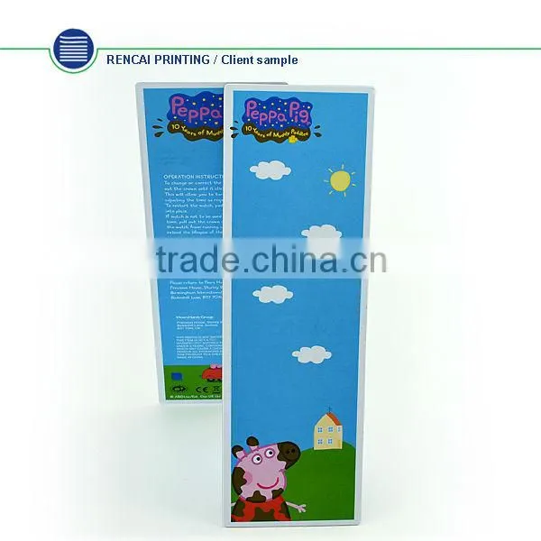 Romantic colorful hot sale promotion hard paper card
