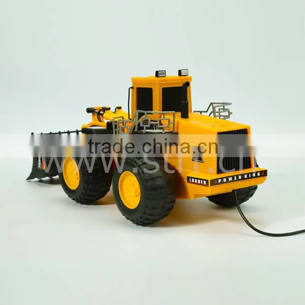 Wire control large plastic 8 channels small loader toy