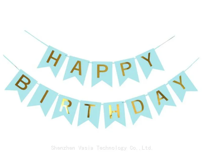 Fishtail Birthday Banners (4)