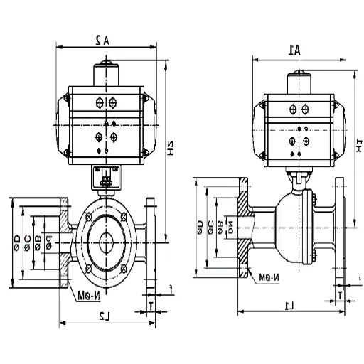 Specifications of 3 Way Flanged Ball Valves.png