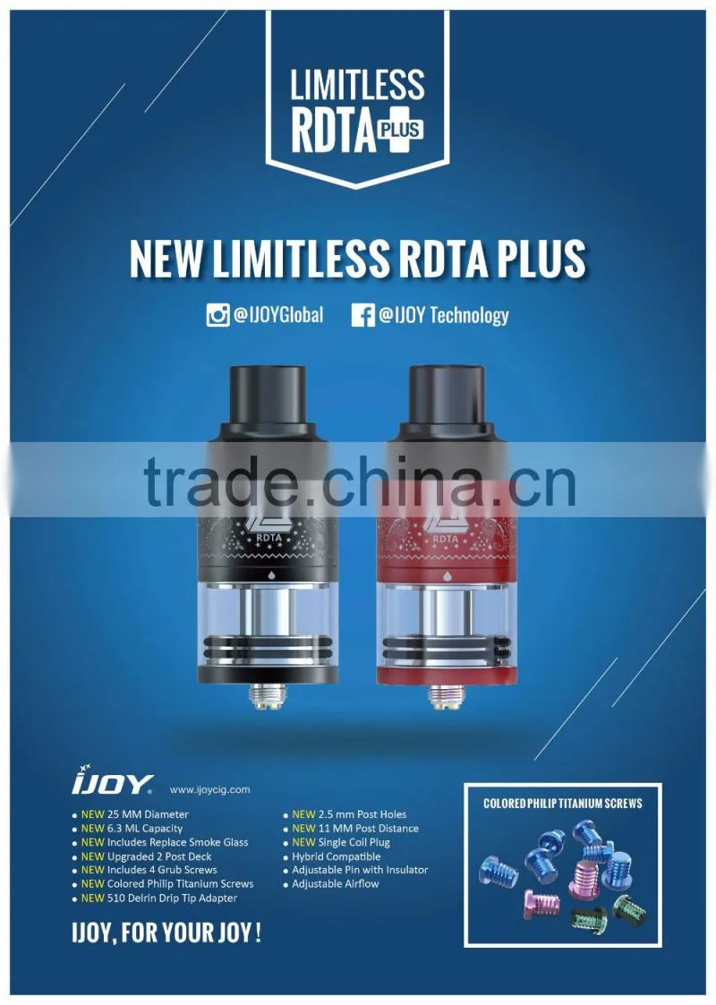 IJOY Limitless RDTA Plus Atomizer