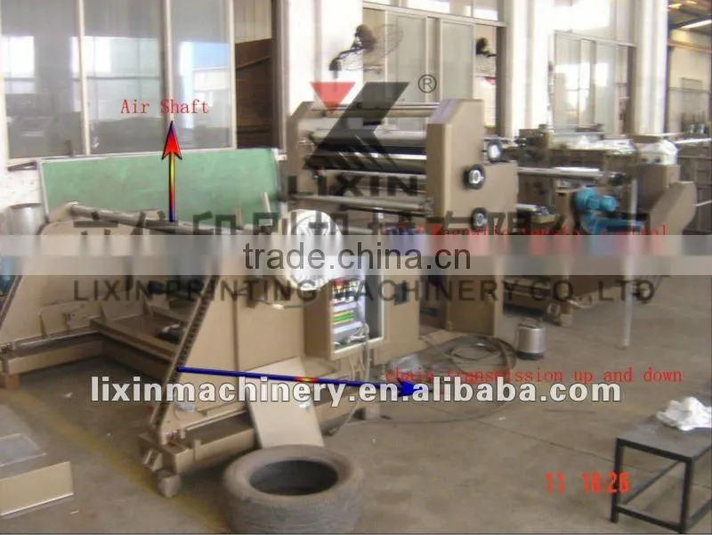 SRFM-2R-1200 Paper Roller To Roller Cold glue Paper Bopp Laminating Machine