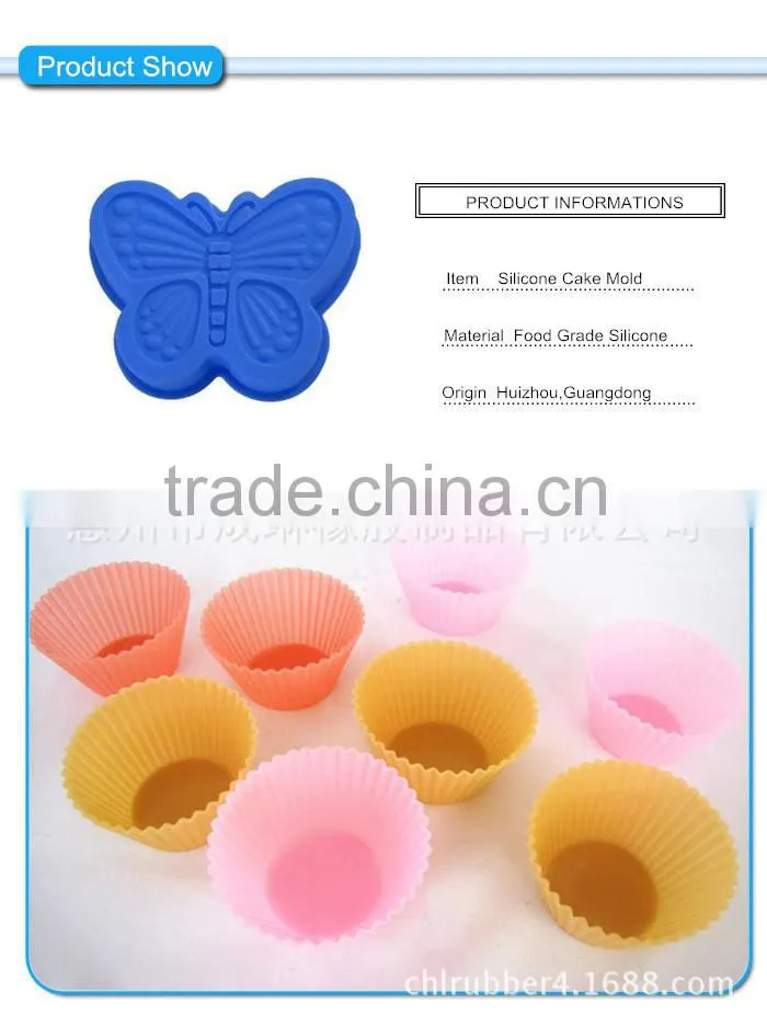 Practical food grade silicone molds for microwave cake