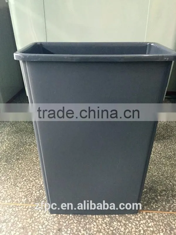 90 litre square swing bin trash container garbage bin waste can