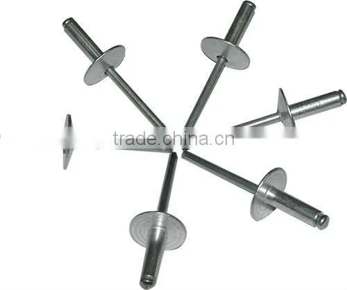 Open Type Aluminum blind rivet with Domed head