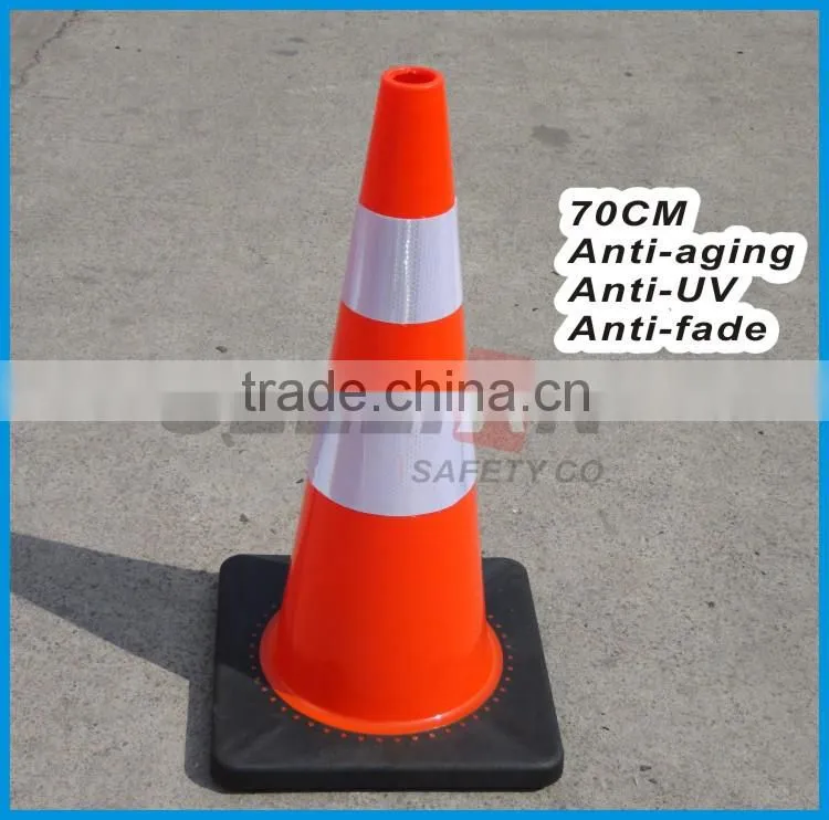 Traffic Safety Polyurethane Plastic Cone