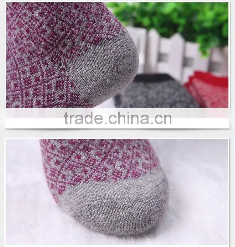 Fashion Winter Rabbit Wool Ladies Cute Socks Women Socks