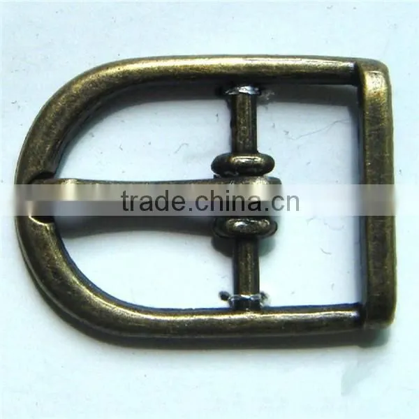 Black paint metal coat buckle for belt backpacks