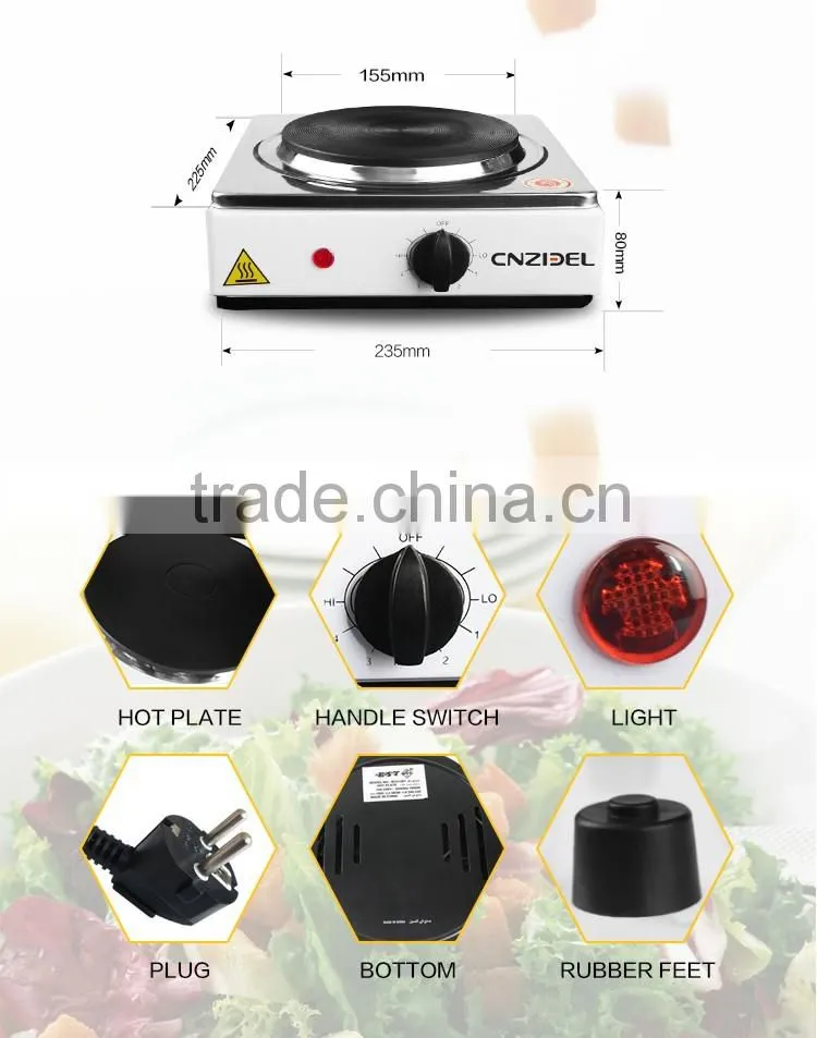 Cnzidel 1000w single japanese outdoor prity stove