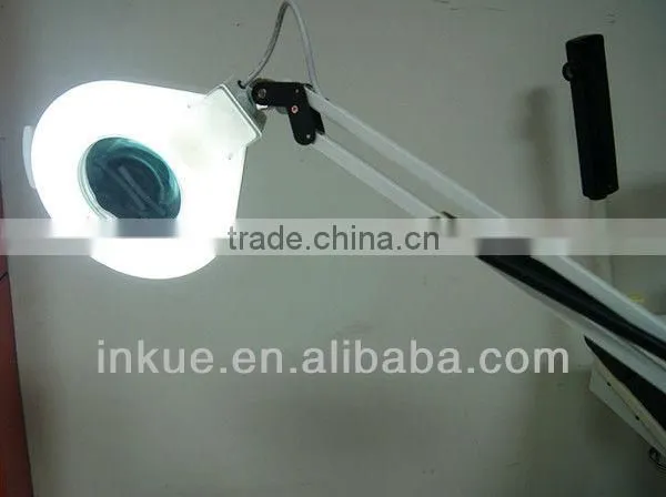 A-607 standing magnifier lamp,stand magnifying lamp,floor magnifying lamp/light