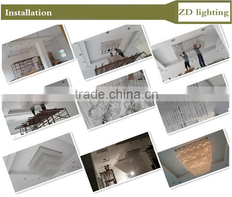 Eyeball-catching gorgeous pillar project lighting &High Quality crystal pendant light
