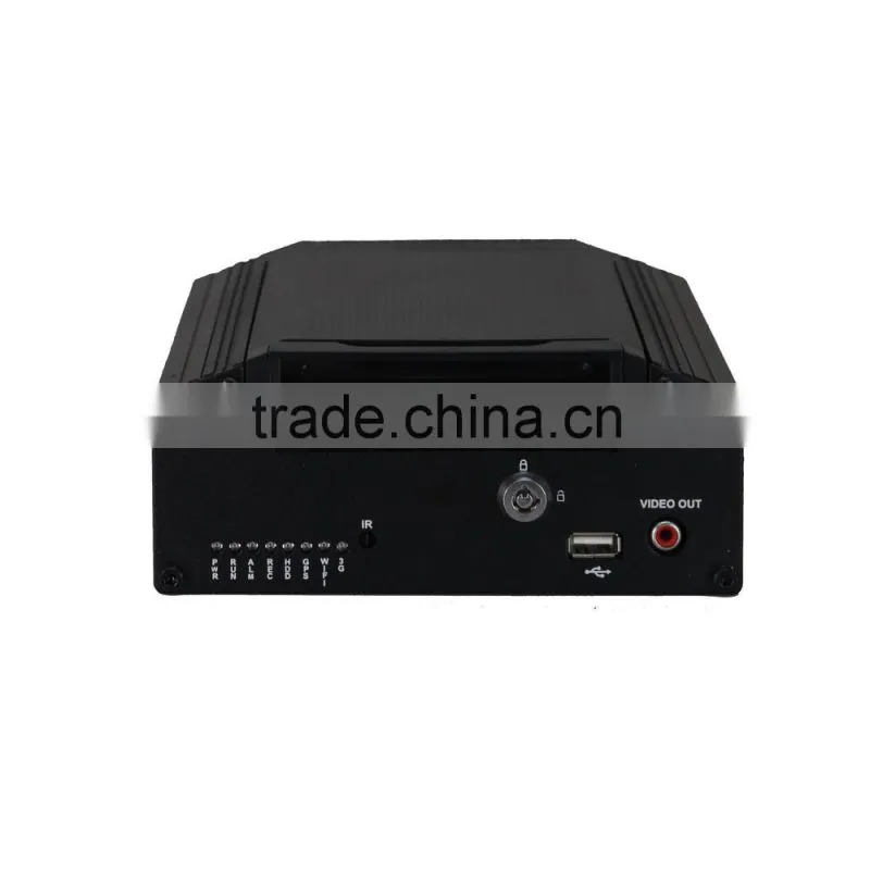 3g wifi gps g-sensor function HDD mobile truck dvr