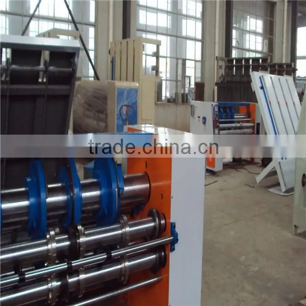 Rs4 chain feeding rotary slotting carton making machine