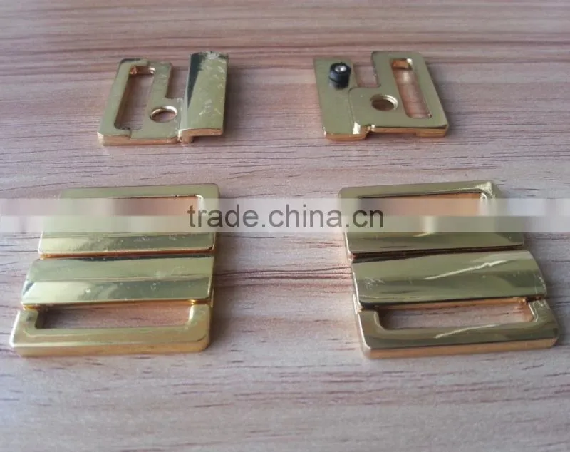 2015 New Arrive Gold High Gloss NF Metal Buckle For Swimming Wear -- M1769