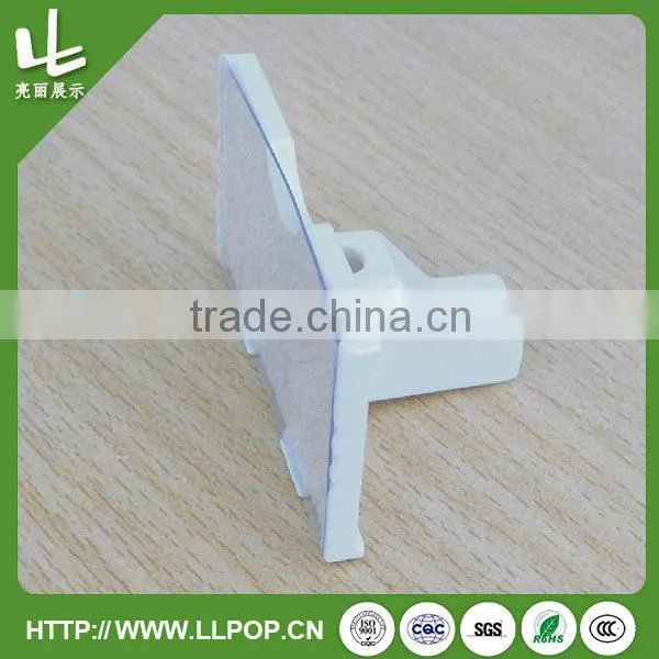Plastic price tag steel hooks