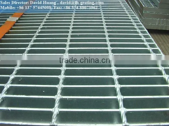 GI metal grating,galv steel grid