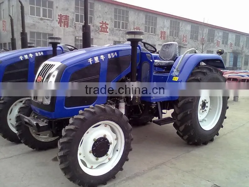 Henan Qianli 85hp 4wd Dual stage clutch Hydraulic power steering YTO /Yuchai or Lovol engine