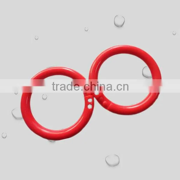 Eco-friendly Colorful Plastic Snap Ring for Toys