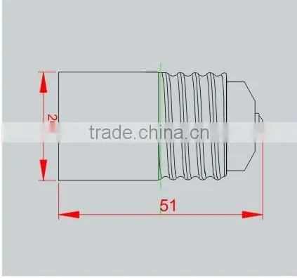 E26 to MR16 PBT+Steatite transfer lamp holder