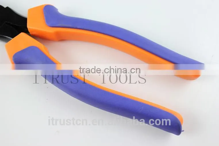 combination plier with 2 color handle good quality PL1022D GS KING TOOLS