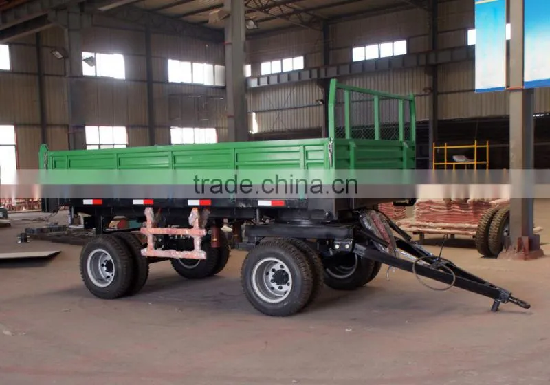 8 wheels heavy farm trailer for sale for Africa market truck