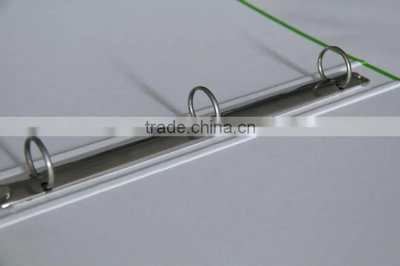 Paper clip ring binders