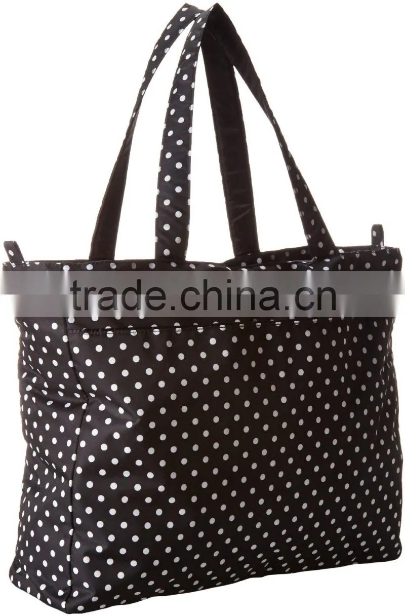 Newest design zipper portable diaper bag, portable, supper light