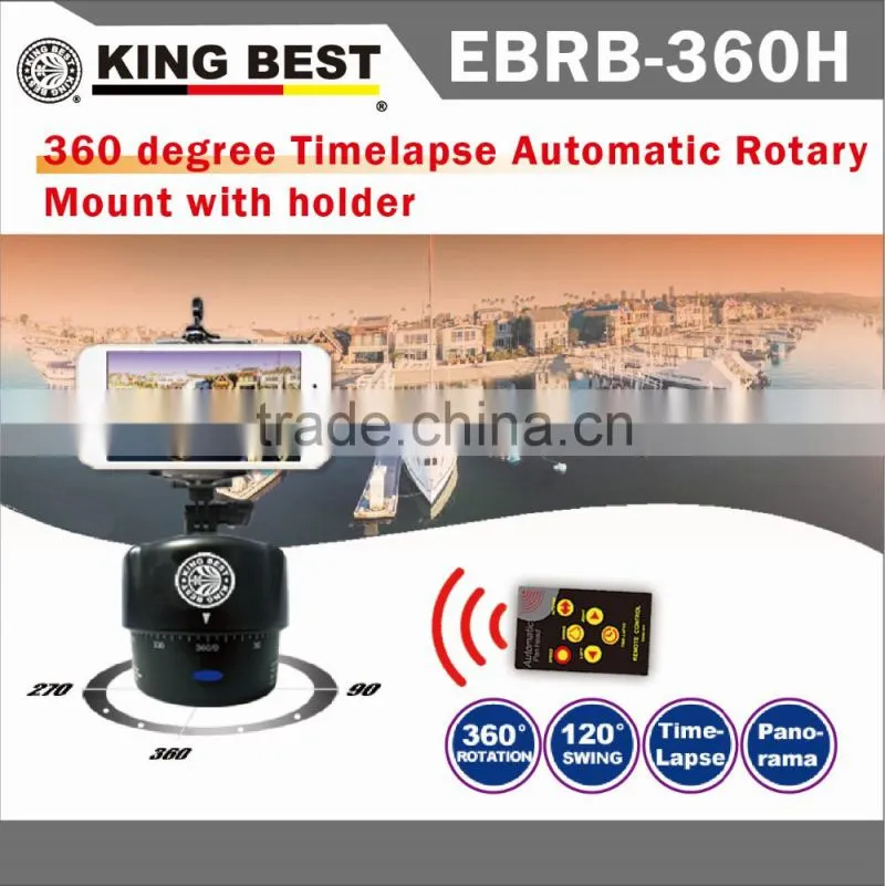 KING BEST hunting Timelapse Pan Head Action Cameras Timelapse Professional 1/4" Screw Timelapse Pan Head
