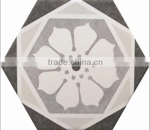 New Poroduct big sizes hexagon decorative tile