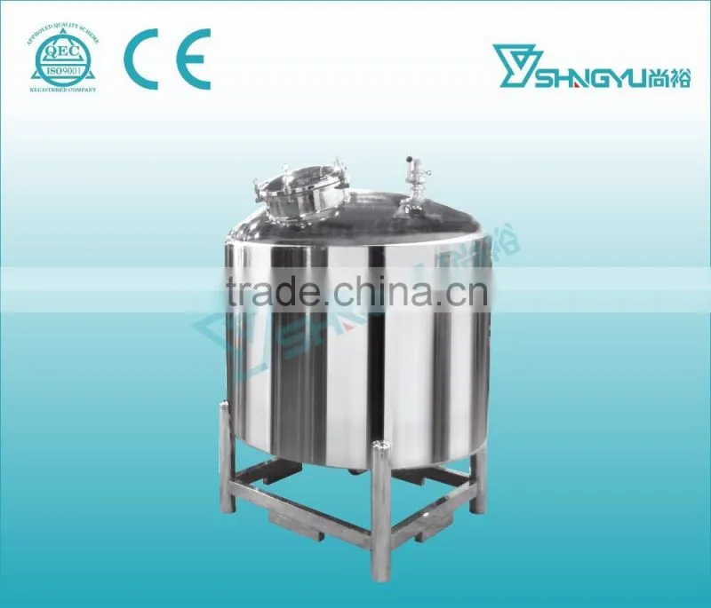 China Alibaba Supplier cosmetic machinery 50-5000L capacity cosmetic storage tank