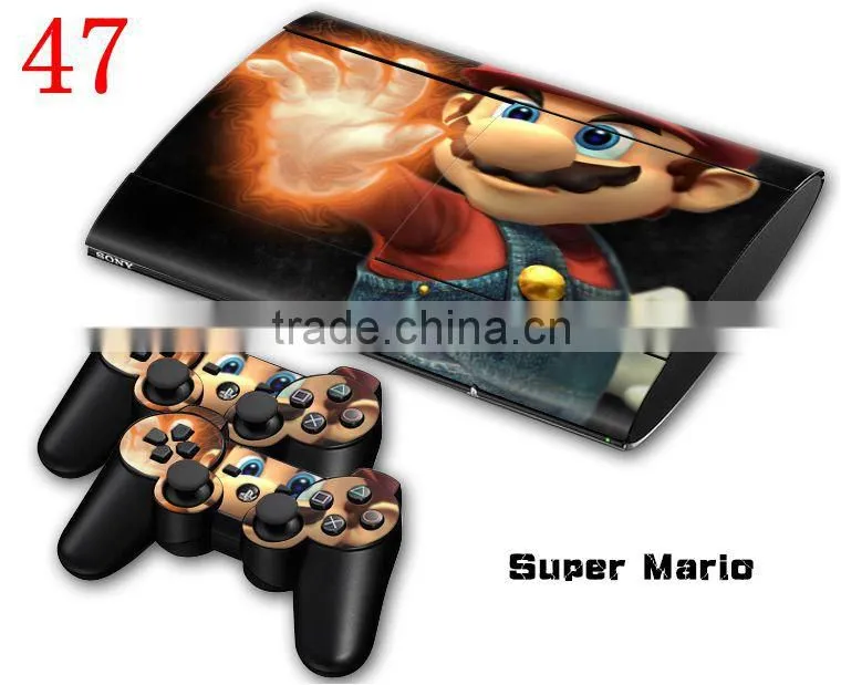 Made in China vinyl skin sticker for ps3 slim 4000 skin sticker
