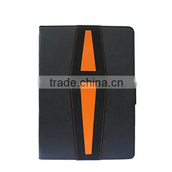 New sublimation stand PU leather case cover for ipad air 2