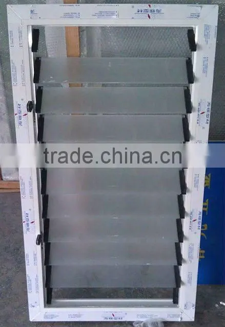aluminium frame horizontal glass shutter window