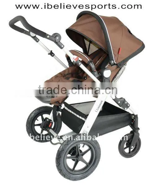 Hot Design good quality best seller europe style Baby stroller 3 in 1 with Carry Cot