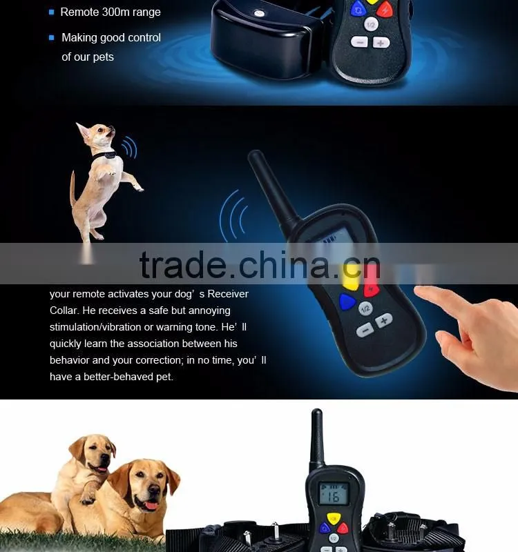 LoreWin PTS-008 Stop Dog Barking Solutions Anti Dog Barking Collar
