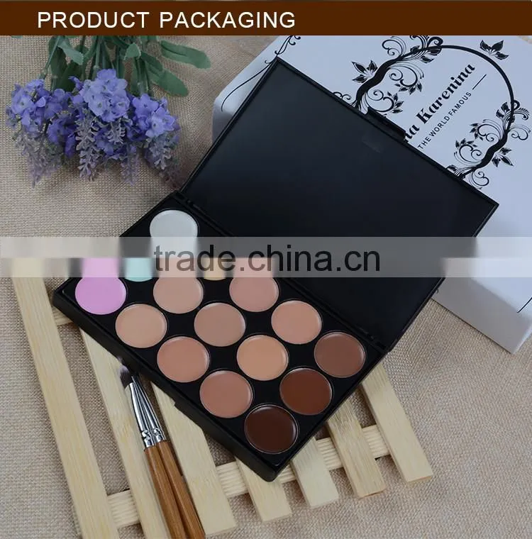 Cosmetic professional makeup natural private label camouflage concealer palette