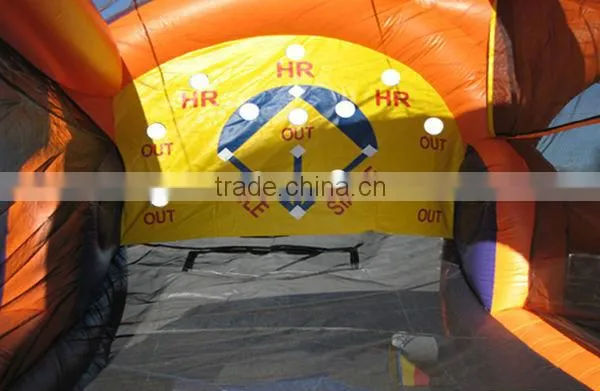 baseball shooter combo,baseball game, commercial inflatable game for children and adults