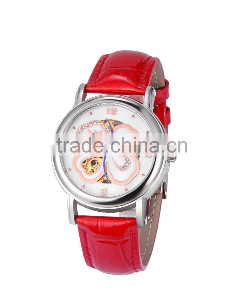 Mechanical Wrist Watch Ladies Women Hand Fashion Brands Fancy Watches