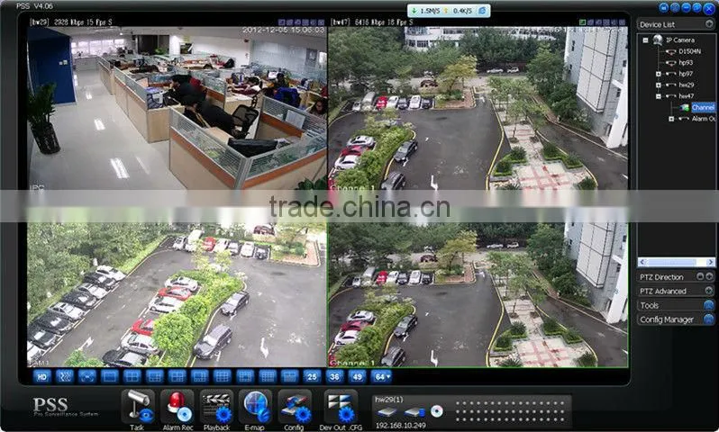 16Ch FULL D1 Network Video Server with TWO SATA