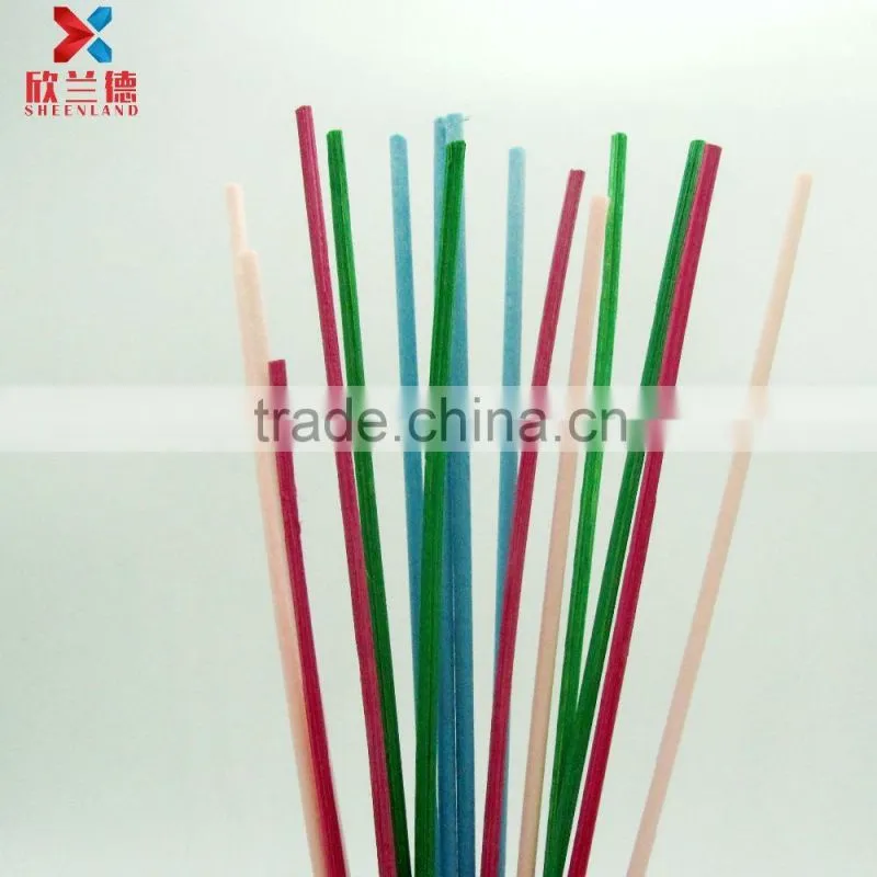 different color fragrance reed diffuser sticks for aroma diffuser